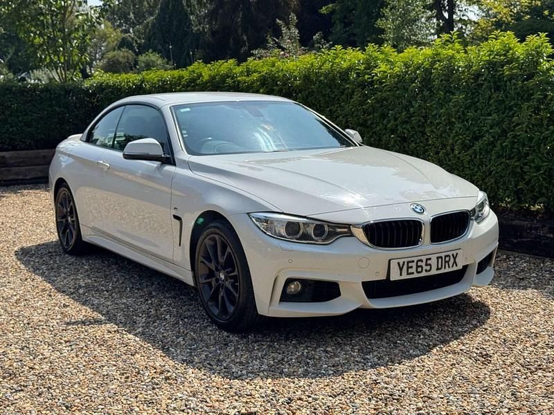 White Used 2015 BMW 435 M Sport Cabriolet | £10,349 (Fair price) - Image 1/4