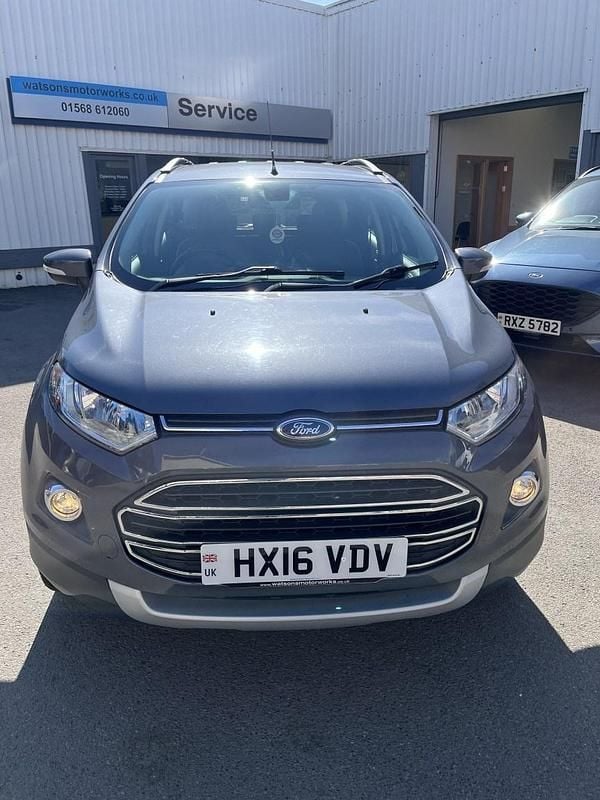 Used Ford Ecosport Titanium 125 HP (91 kW) 2016 Grey SUV