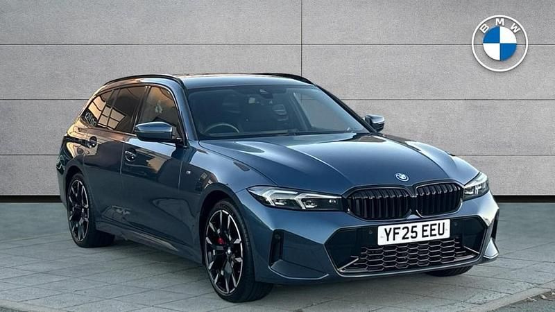 Blue Used 2025 BMW 330e M Sport Estate | £38,485 (Good price) - Image 1/4
