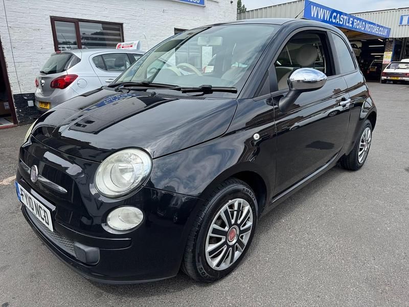 Black Used 2010 Fiat 500 Pop Hatchback | £1,995 (Fair price) - Image 1/4