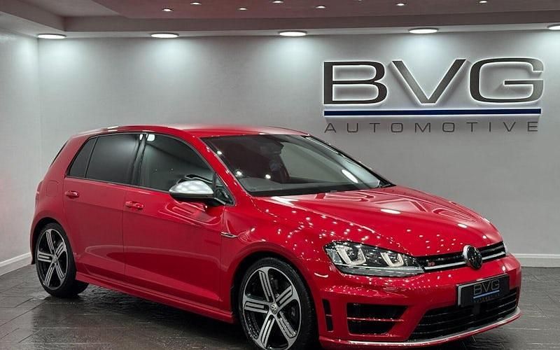 Red Used 2015 VW Golf VII R Hatchback | £15,994 (A bit pricey) - Image 1/2