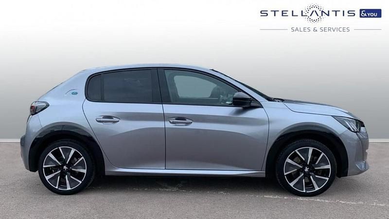 Used Peugeot e-208 GT-line 98 kW (134 HP) 2020 Grey Hatchback