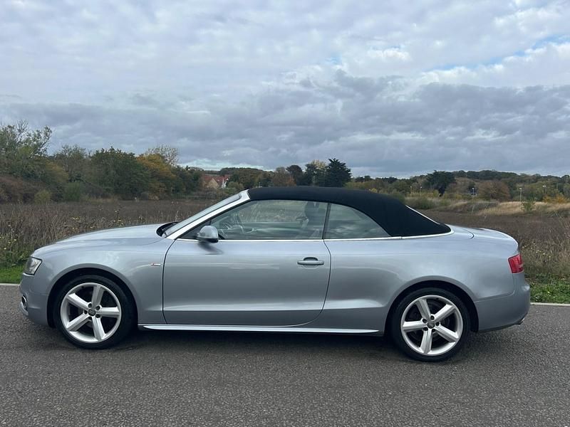 Silver Used 2011 Audi A5 Cabriolet S-Line Cabriolet | £5,495 - Image 1/4