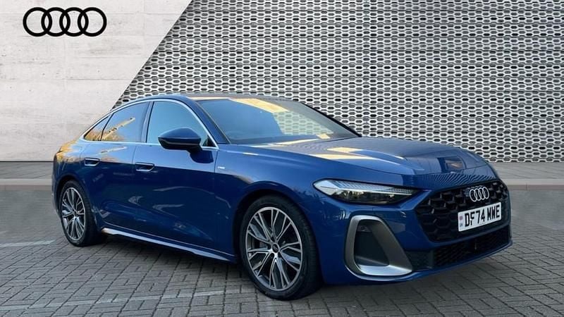 Blue Used 2025 Audi A5 Sportback S-Line Hatchback | £33,823 (A bit pricey) - Image 1/4