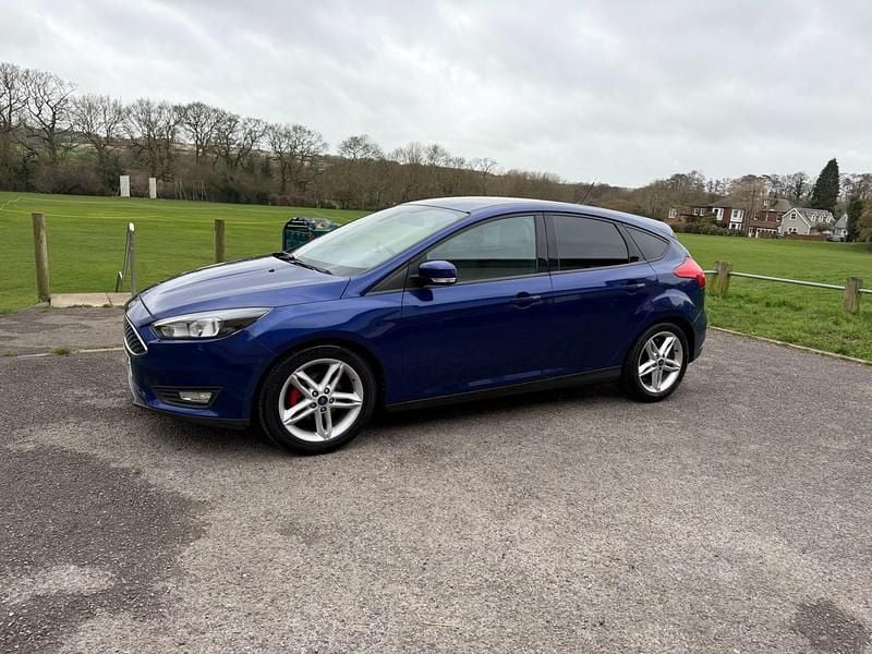 Used Ford Focus ST-Line X 2018 Blue Hatchback