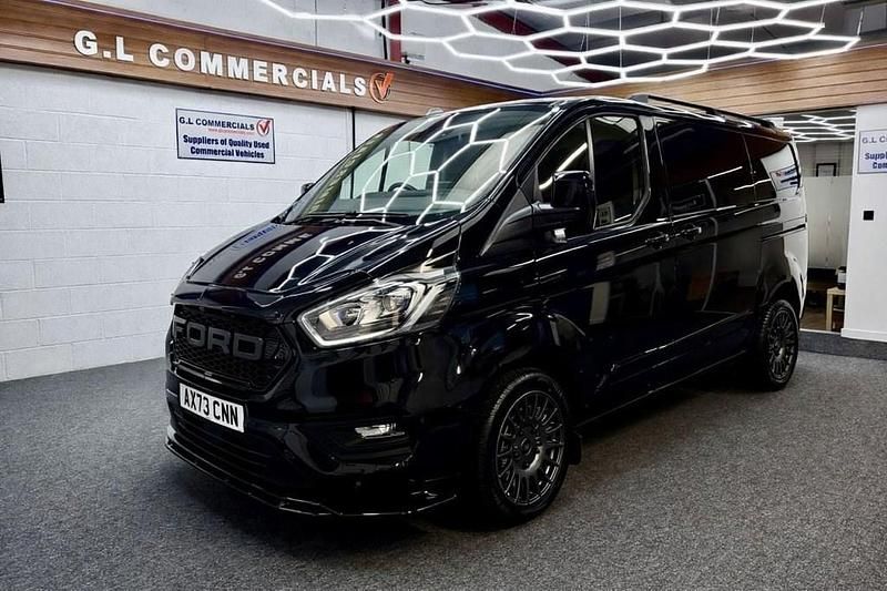 Used Ford Transit Custom Premium 130 HP (95 kW) 2023 Black Van