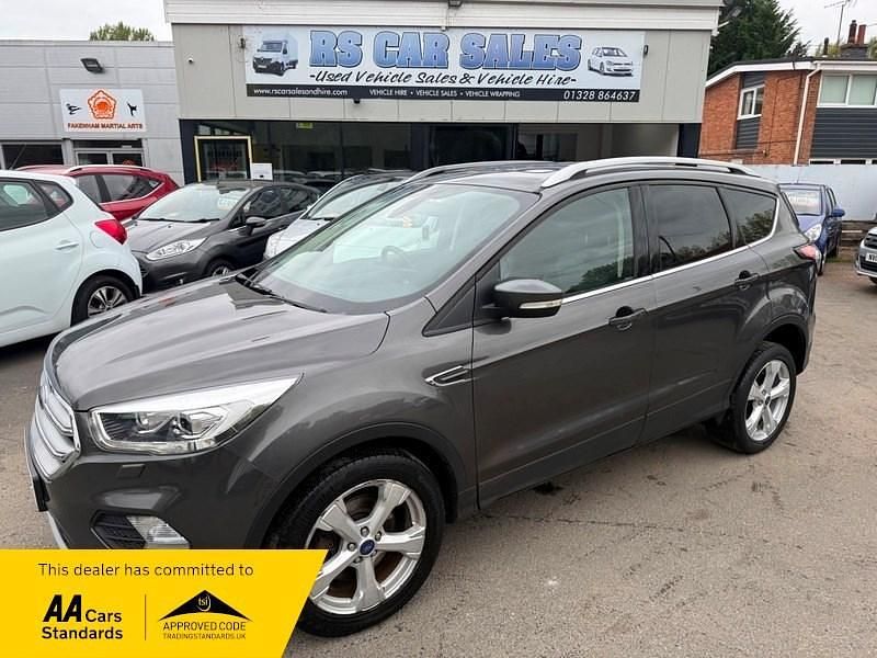 Grey Used 2018 Ford Kuga Titanium X SUV | £8,995 (Fair price) - Image 1/4