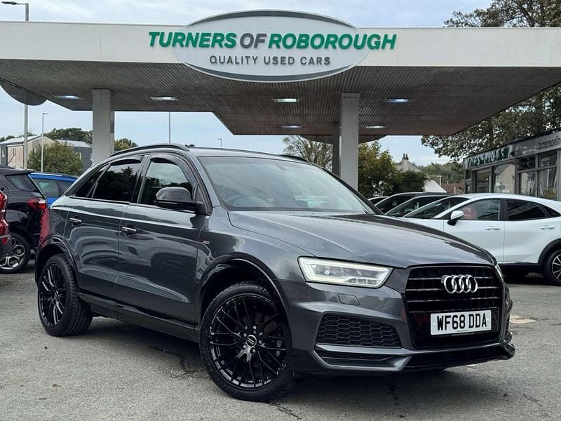 Grey Used 2018 Audi Q3 Black Edition SUV | £18,500 (Good price) - Image 1/4