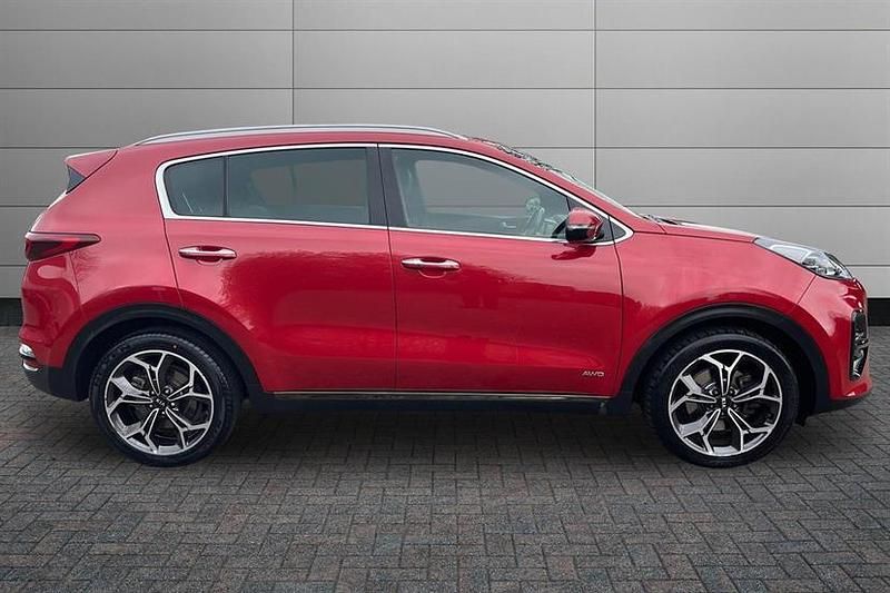 Used Kia Sportage GT-Line 174 HP (127 kW) 2019 Red SUV