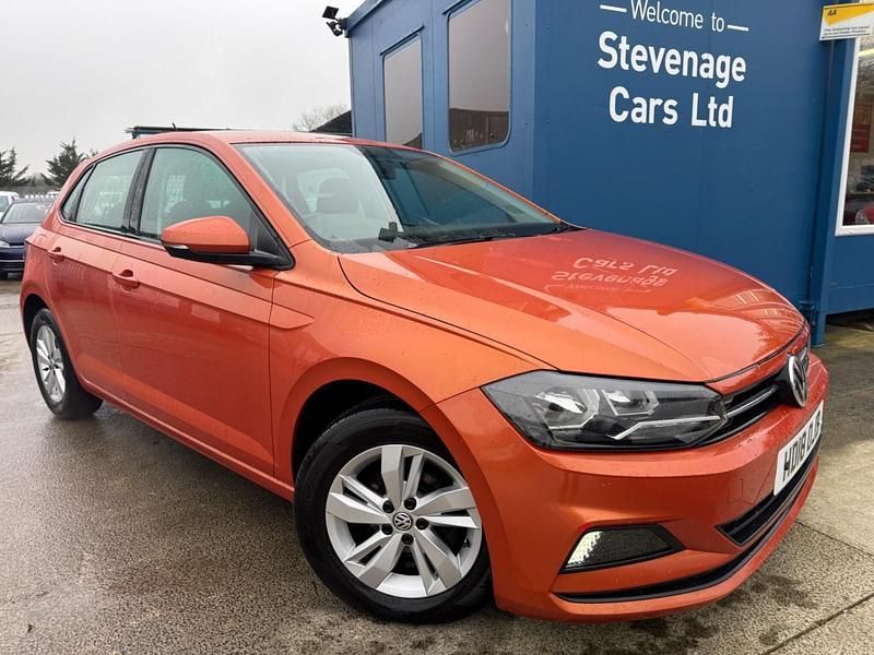 Orange Used 2018 VW Polo SE Hatchback | £8,695 (Fair price) - Image 1/4