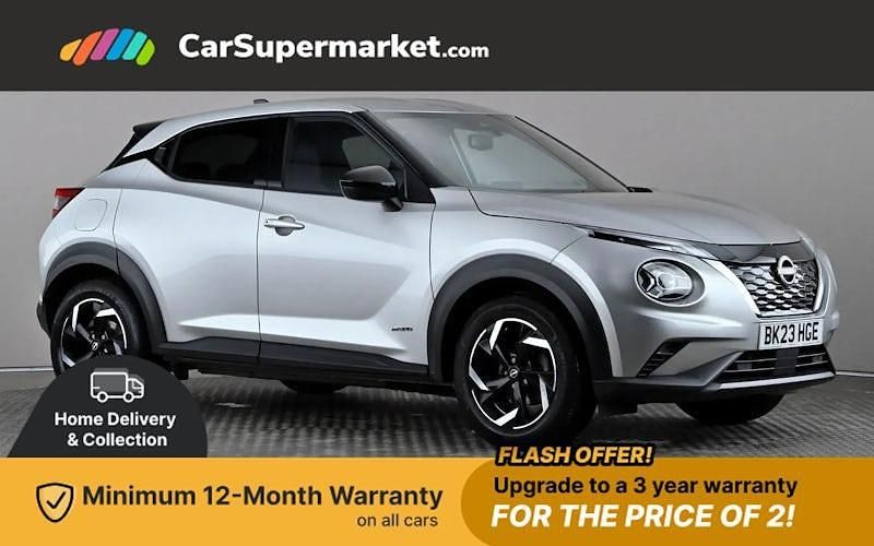 Silver Used 2023 Nissan Juke N-Connecta SUV | £14,197 (Fair price) - Image 1/3