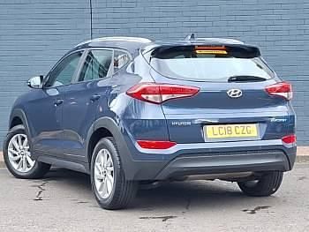 Used Hyundai Tucson SE 132 HP (97 kW) 2018 Blue SUV