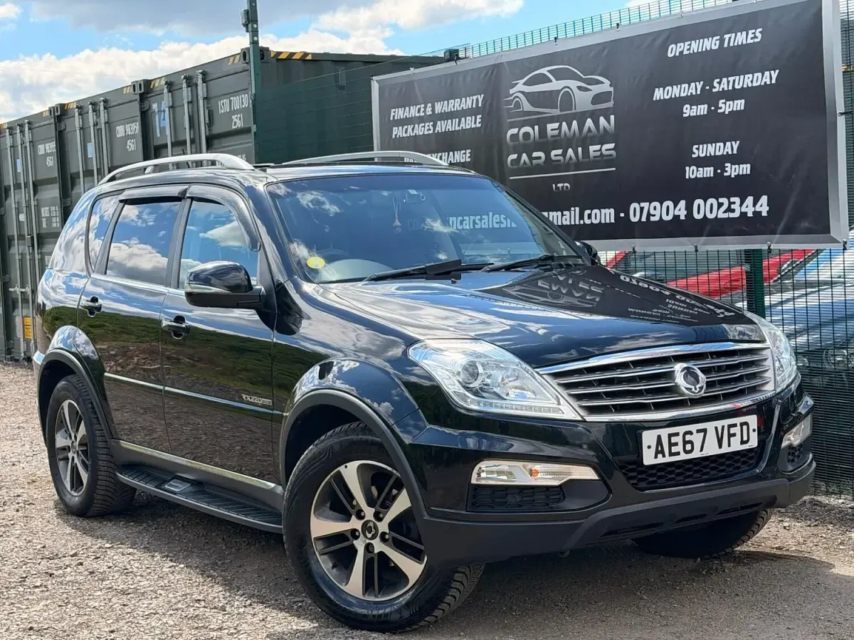 Used SsangYong Rexton 2017 Black SUV