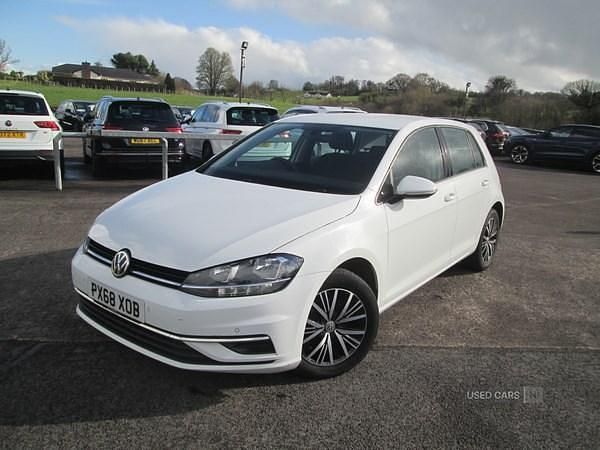 Second-hand VW Golf VII SE 115 CP (84 kW) 2018 Alb Hatchback