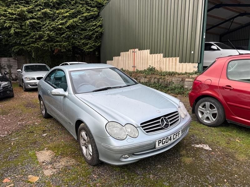 Silver Used 2004 Mercedes CLK200 Avantgarde Coupe | £1,250 (Super price) - Image 1/4