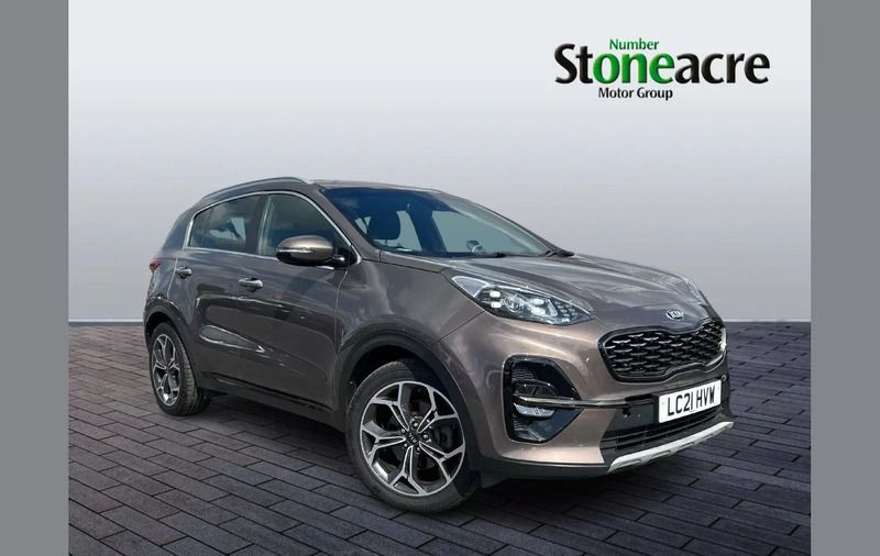 Brown Used 2021 Kia Sportage GT-Line SUV | £18,250 (Fair price) - Image 1/4