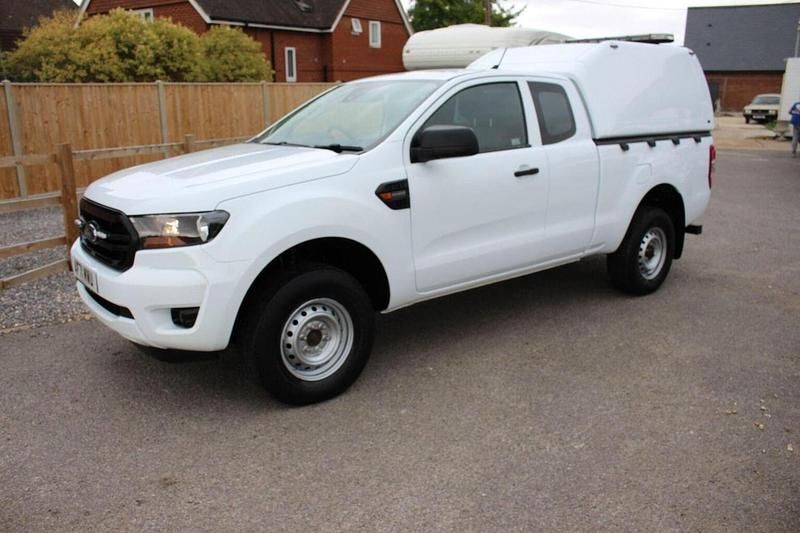 White Used 2021 Ford Ranger XL Pickup | £16,995 (Fair price) - Image 1/4