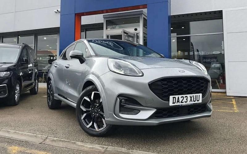 Silver Used 2023 Ford Puma ST-Line X Hatchback | £17,995 (A bit pricey) - Image 1/4