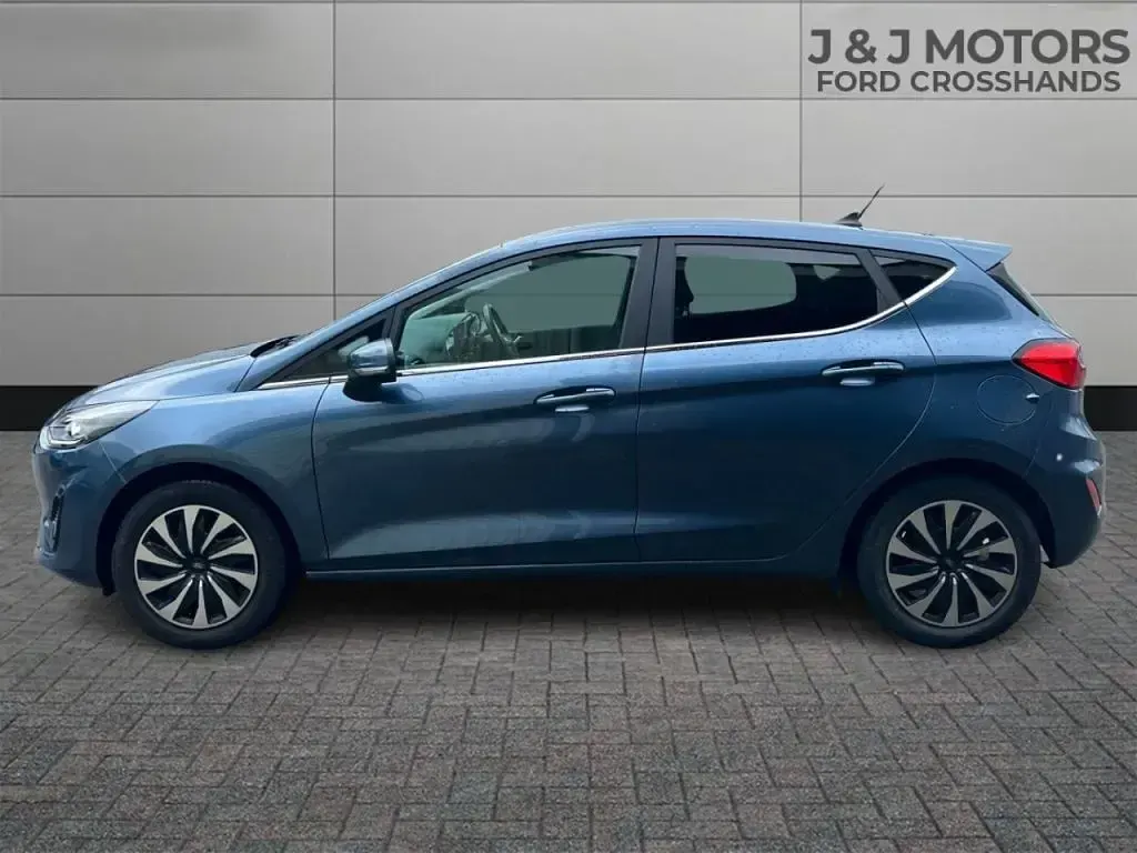 Used Ford Fiesta Titanium 2022 Blue Hatchback