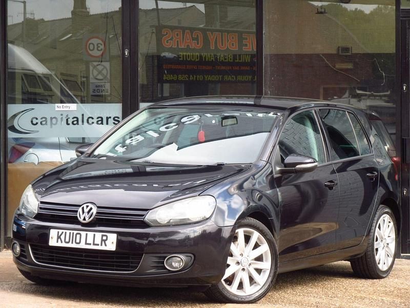 Black Used 2010 VW Golf VI GT Hatchback | £1,789 (Good price) - Image 1/4