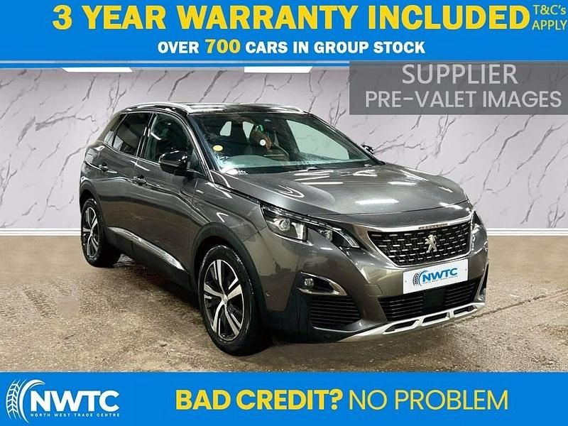 Used Peugeot 3008 GT-line 130 HP (95 kW) 2018 Grey SUV