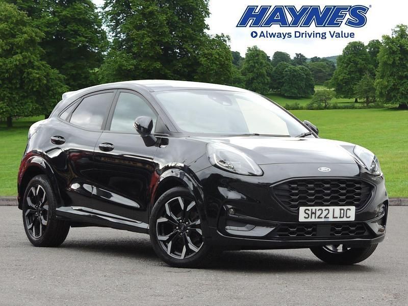 Black Used 2022 Ford Puma ST-Line X Hatchback | £15,500 (Fair price) - Image 1/4