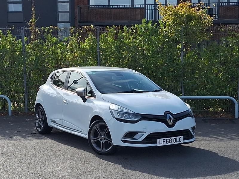White Used 2018 Renault Clio IV GT-Line Hatchback | £7,698 (Fair price) - Image 1/4