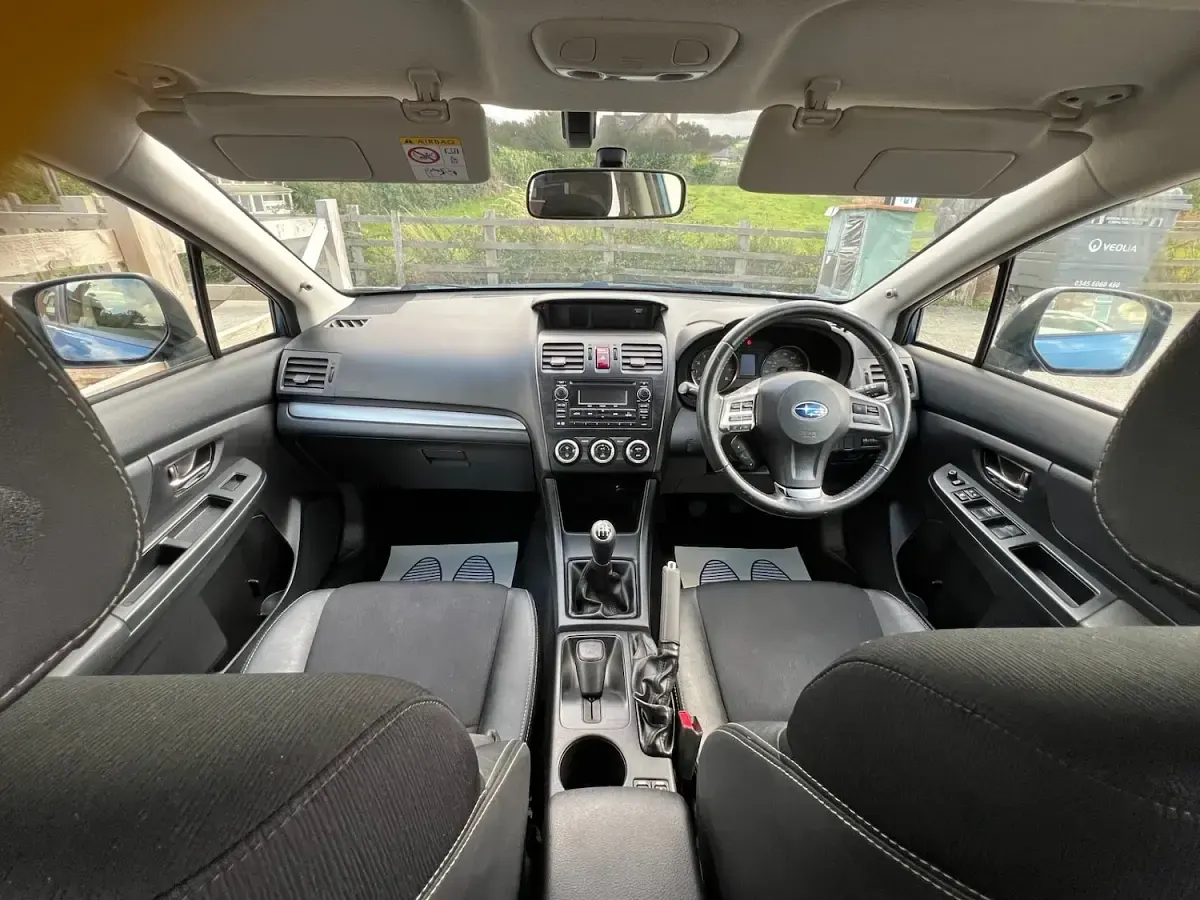 Used Subaru Impreza 114 HP (83 kW) 2014 Blue Hatchback