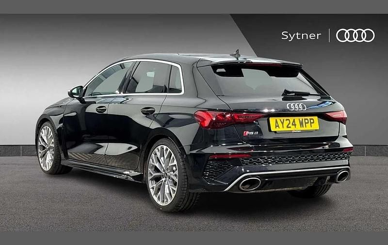 Used Audi RS3 Sport 400 HP (294 kW) 2024 Black Sedan