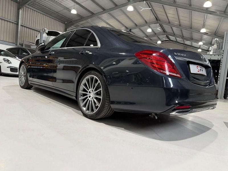 Used Mercedes S350 AMG line 2016 Blue Sedan