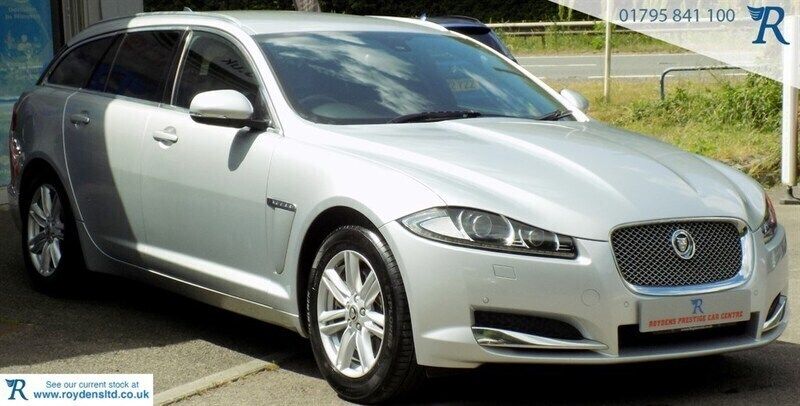 Silver Used 2013 Jaguar XF Sportbrake Luxury Estate | £5,990 (Fair price) - Image 1/4