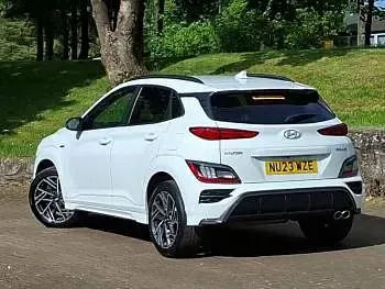 Used Hyundai Kona N Line 120 HP (88 kW) 2023 White SUV