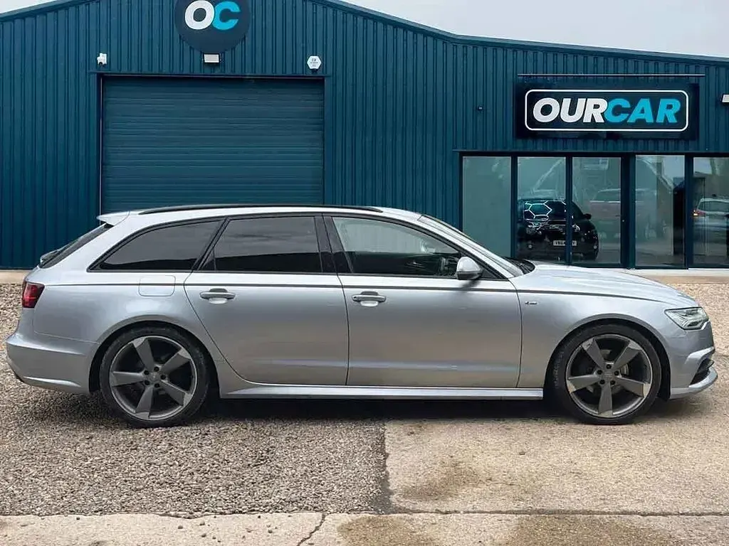 Używany Audi A6 Black Edition 190 KM (139 kW) 2015 Srebrny Kombi