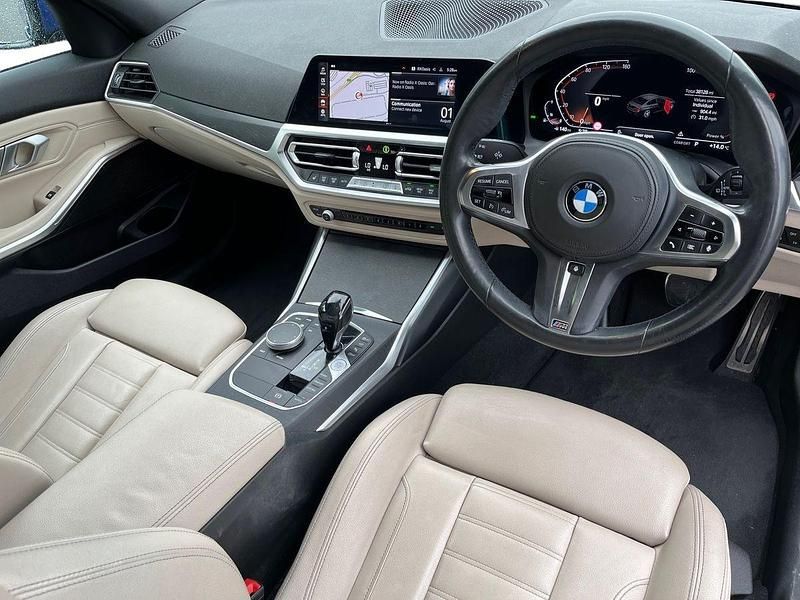Used BMW 318 M Sport 154 HP (113 kW) 2021 Blue Sedan