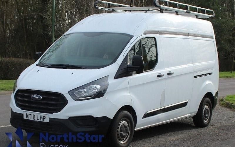 Used Ford Transit Custom 105 HP (77 kW) 2018 White Van
