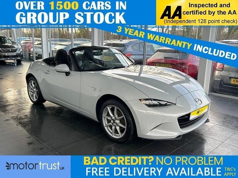 Silver Used 2016 Mazda MX5 Cabriolet | £11,495 (Fair price) - Image 1/2