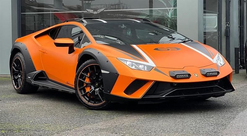 Orange Used 2023 Lamborghini Huracán Coupe | £224,950 (Super price) - Image 1/4