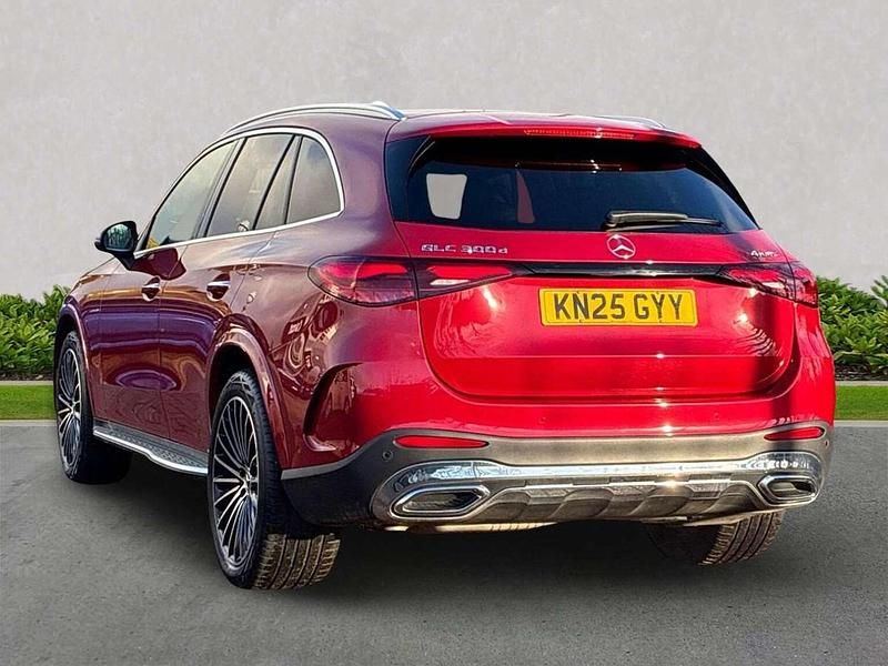 Used Mercedes GLC300e AMG Line Premium Plus 2025 Red Estate