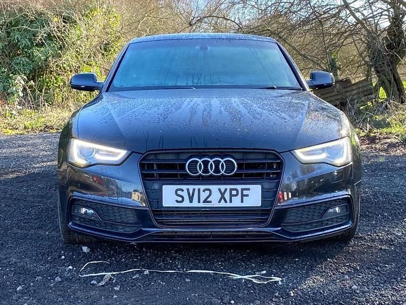 Used Audi A5 Black Edition 204 HP (150 kW) 2012 Black Coupe