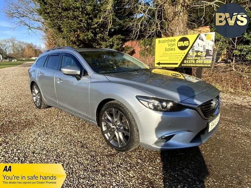 Usado Mazda 6 Inclusive 150 HP (110 kW) 2016 Prateado Carrinha