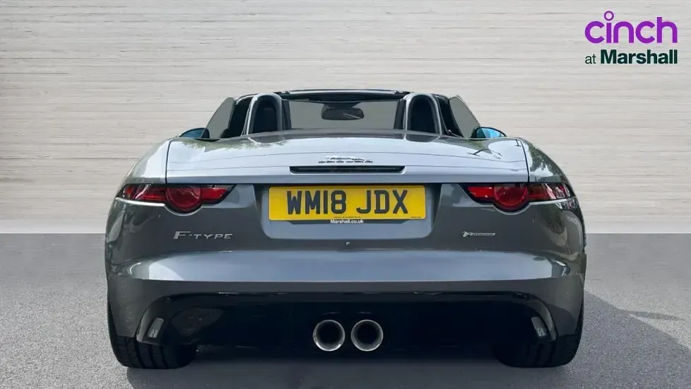 Used Jaguar F-Type R-Dynamic 380 HP (279 kW) 2018 Grey Cabriolet