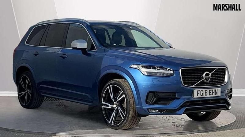 Blue Used 2018 Volvo XC90 R-Design Pro SUV | £31,490 (Fair price) - Image 1/4