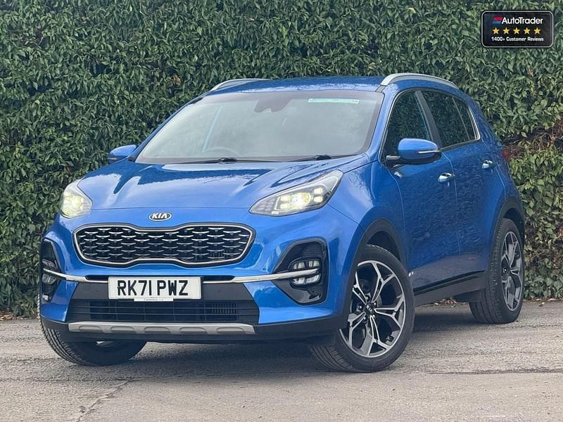 Used Kia Sportage GT-Line 2021 Blue SUV