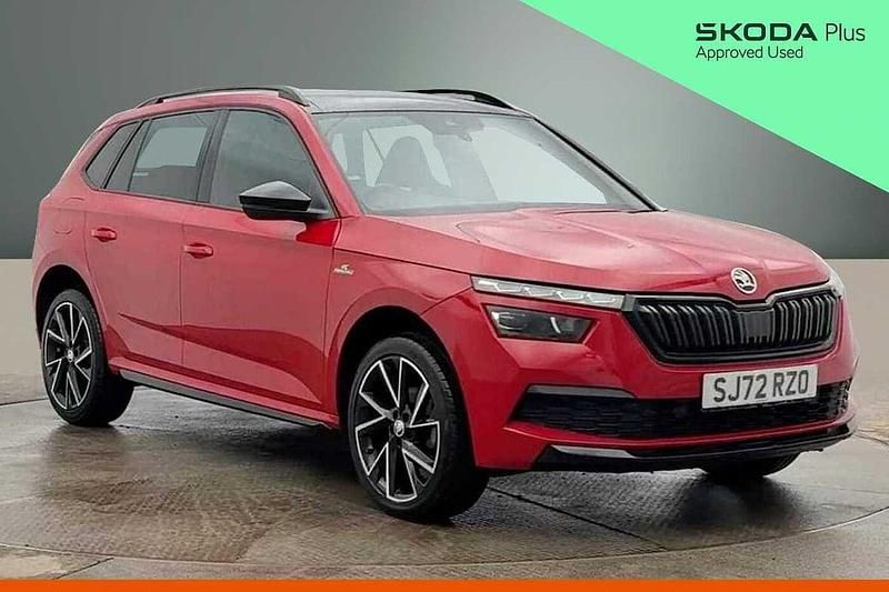 Used Skoda 110 R Monte Carlo 81 HP (59 kW) 2022 Velvet red metallic Estate