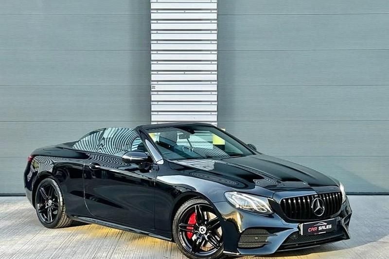 Black Used 2018 Mercedes E300 AMG line Cabriolet | £15,495 (Super price) - Image 1/1