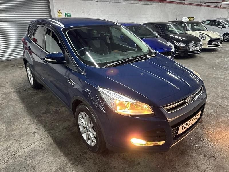 Used Ford Kuga Titanium 150 HP (110 kW) 2015 Blue SUV