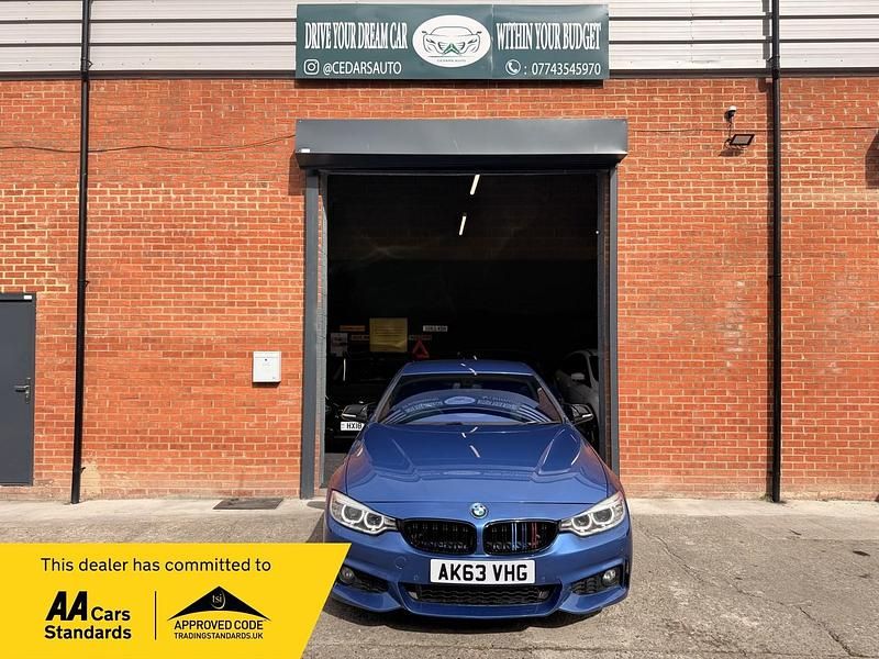Used BMW 420 M Sport 2013 Blue Coupe