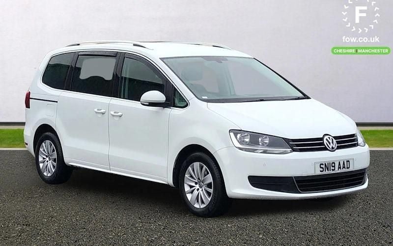 Used VW Sharan SE 150 HP (110 kW) 2019 White MPV