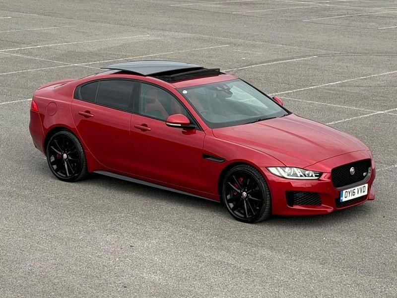 Used Jaguar XE Supercharged 2016 Red Sedan