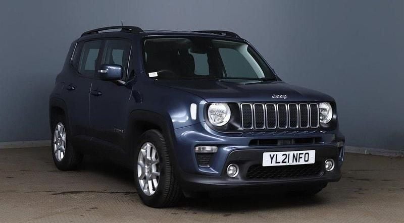 Blue Used 2021 Jeep Renegade Longitude SUV | £9,990 (Good price) - Image 1/2